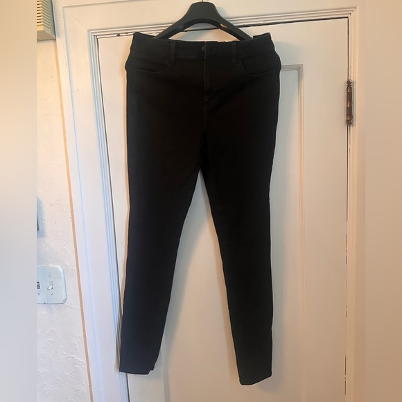 NWT American Eagle Hi-Rise Jegging Proper Black Dream Stretch Size 10 Long - Picture 1 of 5